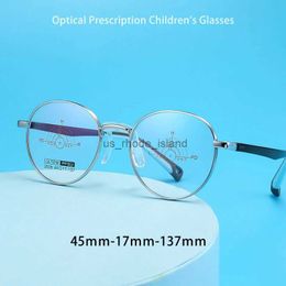 Lunettes de soleil Frames Enfants Lunettes optiques Cadre Ultra Light Light Confortable Myopia Hyperopia Eyeglass Boys Girls Girls Spectacle Frame