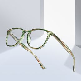 Monturas de gafas de sol clásicas TR90 con bloqueo de luz azul, gafas para mujer, montura de protección contra radiación, gafas transparentes de moda 2059 230325