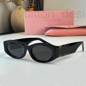 Lunettes de soleil Cadres Designer Marque Mode Advanced Cat Eyes Femmes Version haute miumius Lettre Plaque Lunettes pour femmes Smu11w TKF5