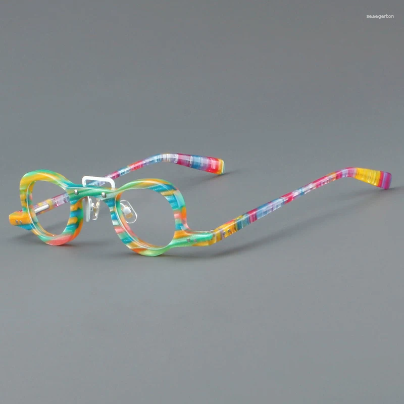 Güneş Gözlüğü Çerçeveleri Tasarımcı Klasik Tortoishell Gözlükleri Çerçeveli Erkekler ve Kadınlar Retro Küçük Kare Edebi Niş Optik Reçete