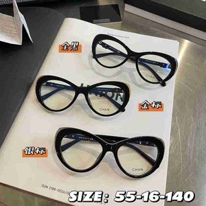 Zonnebrillen Frames Designer bril Cat's Eye kan worden uitgerust met anti-blauwe myopia lenzen 7ueh