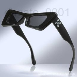 Diseñador de monturas de gafas de sol Nuevas gafas de sol cóncavas de moda para hombres y mujeres con el mismo sombreado de foto de calle de ojo de gato cuadrado ZAMP