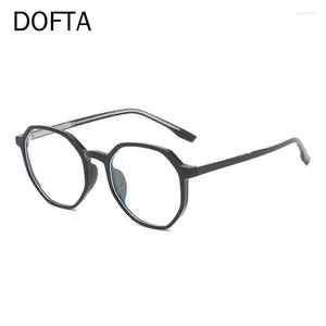 Lunettes de soleil Frames Dofta Vintage Lunettes Grame Femmes Ultralight Tr 90 Optical Frame Men Myopie Prescription Epidons Computer Glasse 5295