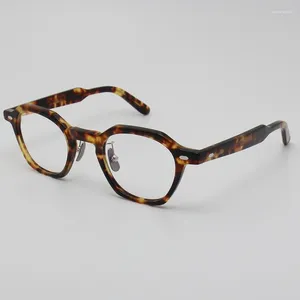 Lunettes de soleil montures de lunettes pour femmes JEAN ronde lunettes de vue pour femmes cadre japon lunettes optiques faites à la main Prescription