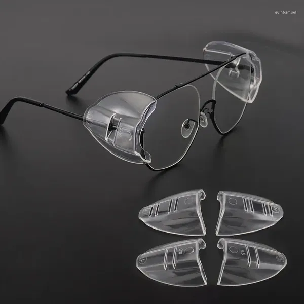 Monturas de gafas de sol Protección para gafas Ala lateral contra saliva Accesorios