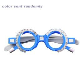 Lunettes de soleil Cadres Mode Réglable Optique Essai Lentille Cadre 52-70mm PD Eye Optométrie Opticien Plastique Lunettes Accessoires En Gros