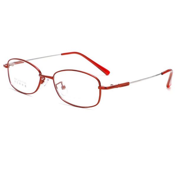 Marcos de gafas de sol Memoria de moda Aleación de titanio Espectáculo Gafas de negocios simples para hombres Damas Luz de lujo Arte Miopía Gafas Y8335