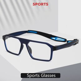 Zonnebrillen frames mode sportglazen frame mannen optische basketbal heren bril frames bijziendheid op recept bril TR90 brillen brillen 230325