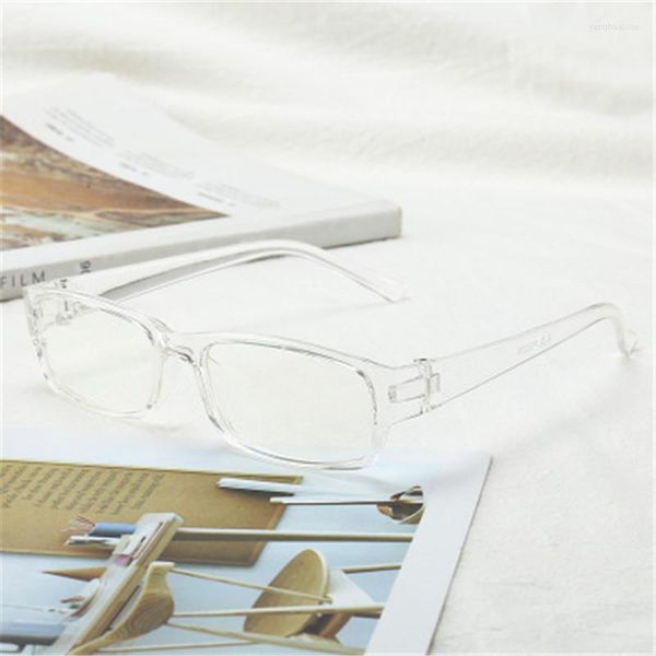 Gafas de sol marcos Fashion Square Gafas transparentes Mujer Clear Frame Clear Women Spectacle Miopia Men Eyeglasses Nerd Optical