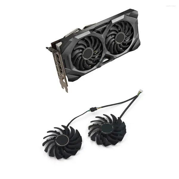 Marcos de gafas de sol para MSI RX5700 5700XT MECH 8G ventilador de refrigeración de tarjeta gráfica PLD09210S12HH