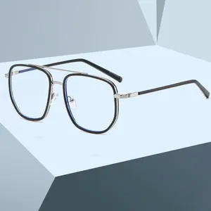Zonnebrilmonturen Volledige rand Blauw licht blokkerende bril Optisch frame Modebril op sterkte Heren Dames Unisex Brillen Aangepaste lenzen