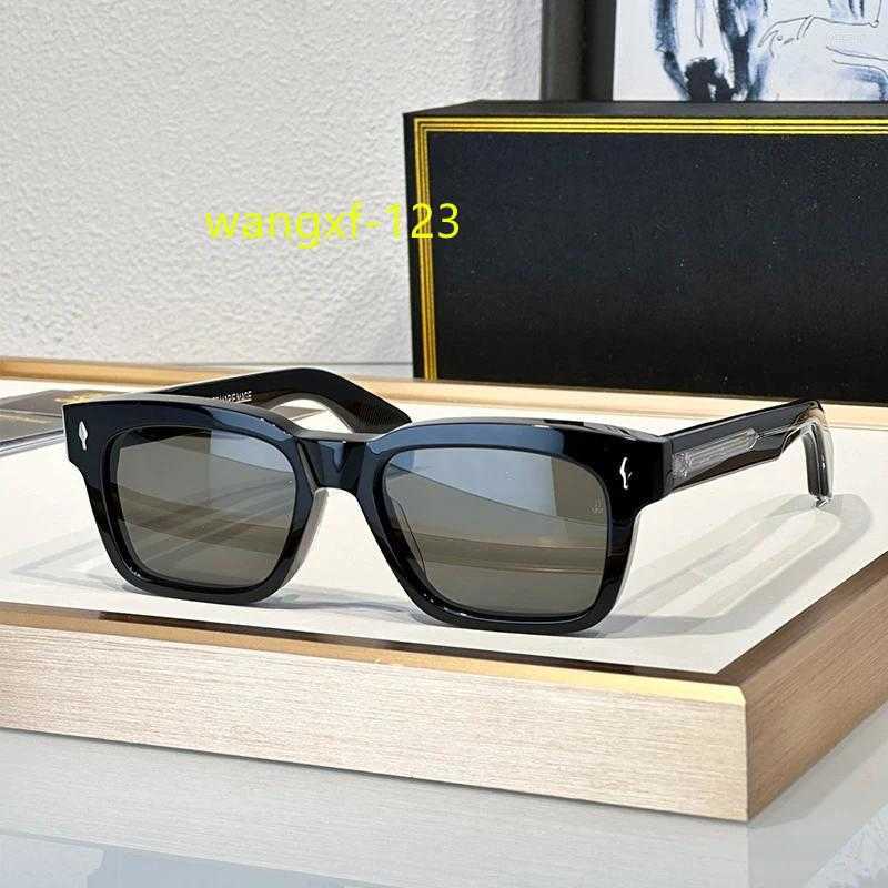 Zonnebrillen Frames Handgemaakte Vintage JMM van hoge kwaliteit JMM voor mannen Dames Designer Brand Dikke Acetaat Square Trendy Fashion Sun Glazen Molino