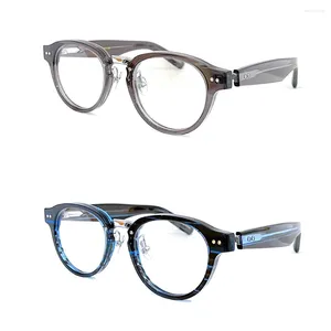 Zonnebrillen Frames Hoogwaardige M150 -stijl Retro Men Women Optische bril Rechthoek Acetat Personaliseerde op maat gemaakte receptlenzen