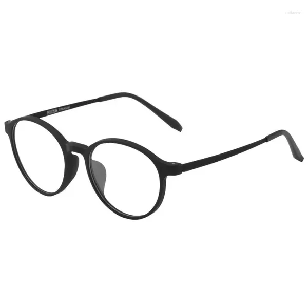 Monturas de gafas de sol de titanio puro de alta calidad para hombre, montura de gafas de presbicia con luz azul sin lentes