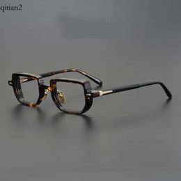 Zonnebrillen frames Jacques retro -bril frame mannen topkwaliteit designer Optische bril Myopia lees vrouwen recept duidelijke brillen