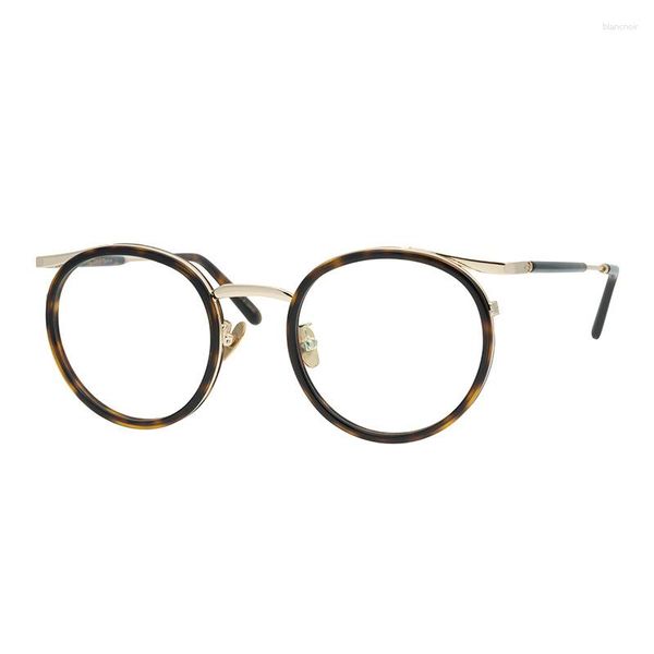 Lunettes de soleil Frames Eyeglasse japonaise Vintage de prescription Vintage Ultra Light Optical Myopia Lunes Men Frame Retro Reading Eyewear