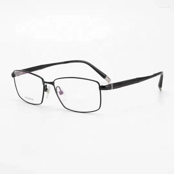 Lunettes de soleil Cadres Japaness Brand Z Titanium Lunettes pour hommes Square Business Ultra-léger Optique Prescription Lunettes Dioptrie Spectacles