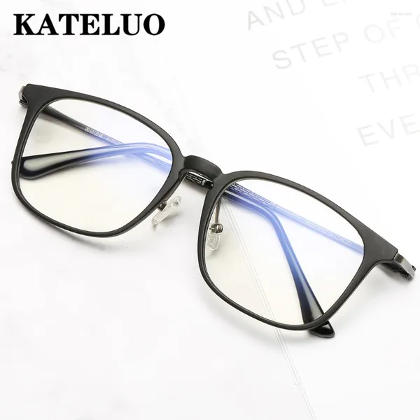 Lunettes de soleil Frames Kateluo Brand Computer Lunets Unisexe Spectacles Optical Spectacles Anti Blue Laser Laser Lases Accessoires pour hommes Femmes 9932