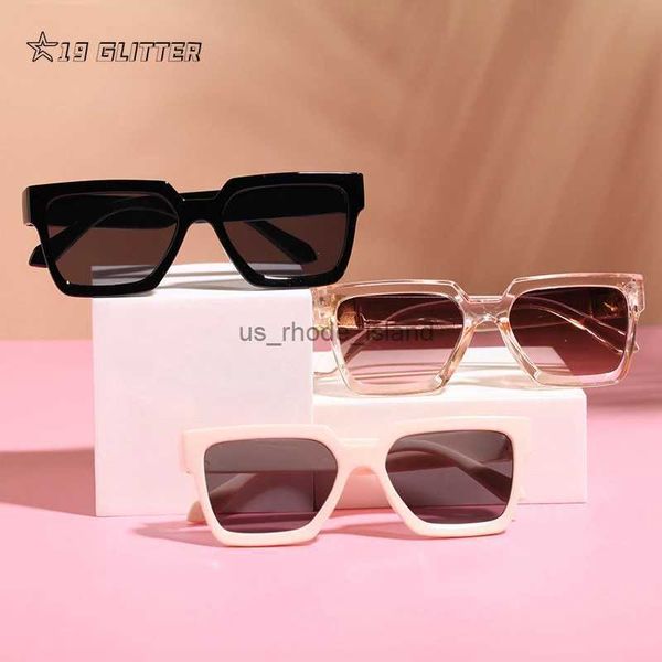 Lunettes de soleil Frames Korea Kices Kids Lunettes de soleil Rectangle Fashion Enfants Sun Glasse Square Square Outdoor Plevés Eyewear Cool Style Eyeglass