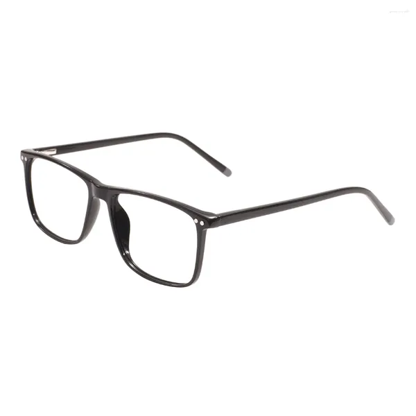 Marcos de gafas de sol Hombres Marco de gafas de acetato cuadrado grande con bisagra de resorte para lentes graduadas