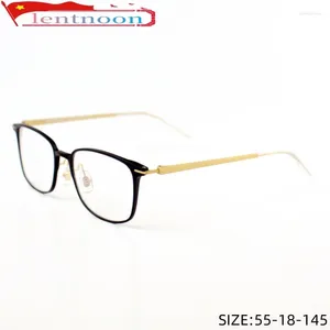 Zonnebrillen Frames Men Recept Eyewear Designer Brand Classic Fashion Alloy Myopic Computer Reading Personality Retro Women Luxury Eye