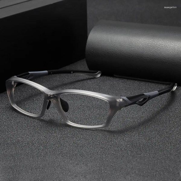 Lunettes de soleil Frames Men-Fashion Largesisize Sports TR90 Flat Lens Europe America Optical Myopia Prescription Hyperopia Eyewear