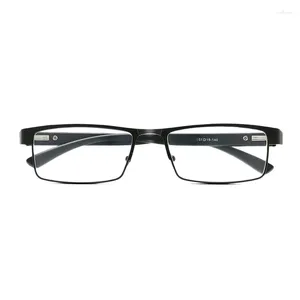 Lunettes de soleil Frames Frame métallique Men de lecture de lunettes vintage Business Hyperopia Eyewear Mâle Eyeglass 1,25 1,75 2,75 3,75 5.0 6.0