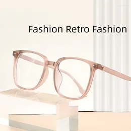 Zonnebrilmonturen MOMOJA Mode Ultralichte brillen Retro vierkante transparante brillen Optische brilmontuur voor heren Dames