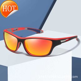 Lunettes de soleil montures nouvelles lunettes de soleil de sport hommes polarisants série de films colorés lunettes anti-poussière équitation 336