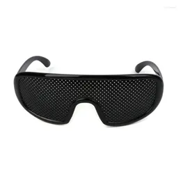 Lunettes de soleil Frames Pinhole Luners Unisexe Myopie Hyperopia Astigmatisme pour Protection Tool Accessor