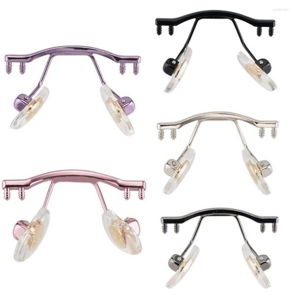 Monturas de gafas de sol, anteojos antideslizantes Retro, soporte Universal para almohadilla de nariz, herramienta de reparación de anteojos, accesorios para anteojos