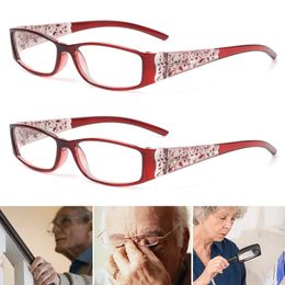 Marcos de gafas de sol Retro Clásico Mujeres Gafas de lectura Anti Luz Azul Protección contra la radiación presbicia Gafas ultraligeras portátiles Cuidado de la visión 231011