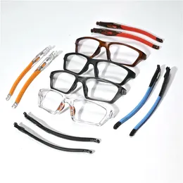 Marcos de gafas de sol Rockjoy, gafas removibles, gafas deportivas masculinas para hombres y mujeres, templo desmontable TR90, gafas lisas transparentes