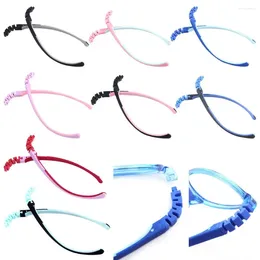 Lunettes de soleil Montures Silicone Snap-on Anti-dérapant Monture de lunettes Remplacement Jambe Lunettes Bras Accessoires Lunettes
