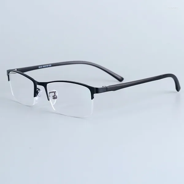 Lunettes de soleil Frames Spectacle Frame Men Eyeglasse Nerd Computer Prescription Optical For Eyewear Clear Lens Glassez 6612