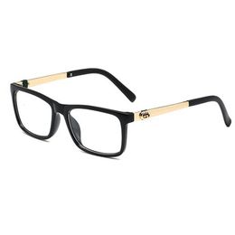 Zonnebrillen Frames Square Small Frame bril Dames Luxury Brand Designer Mode voor heren brillen Dames Clear Plain Mirror 4 Kleur 221111