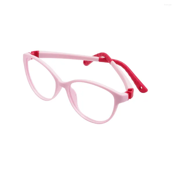 Les lunettes de soleil encadrent le cadre flexible de lunettes d'enfants de TR pour des lentilles de prescription