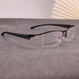 Marcos de gafas de sol Vazrobe 162 mm Marco de anteojos de gran tamaño Mujeres masculinas Ceja Grandes gafas grandes Gafas Semi Rimless Eyewear