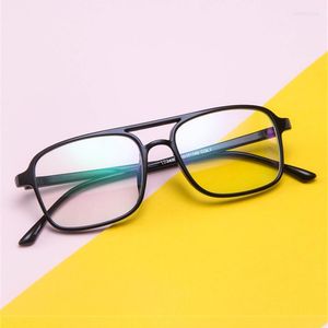 Lunettes de soleil Cadres Vintage Lunettes Cadre Femmes Hommes Lentille Transparente Lunettes Classique Dames Effacer Myopie Optique Lunettes Unisexe Lunettes