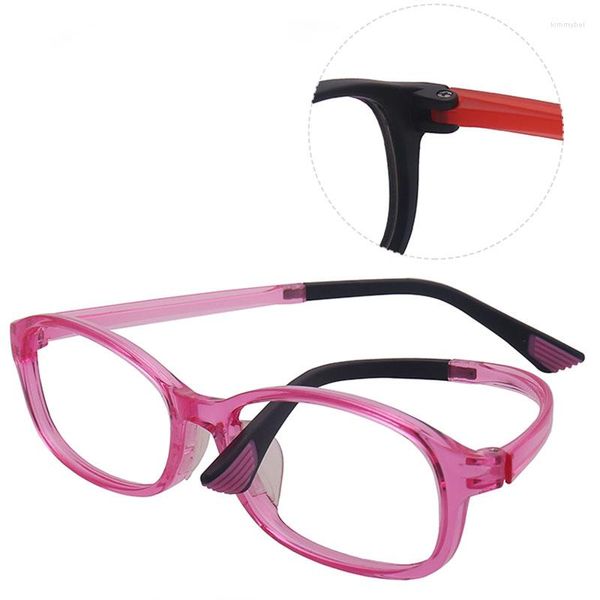 Lunettes de soleil Cadres En Gros Silicone Carré Enfants Lunettes Optique Spectacle Enfants Lentille Claire Pour Garçons Filles Lunettes Lunettes