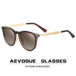 Lunettes de soleil cadres femmes polarisées mode coréenne lunettes de soleil hommes conduite rétro lunettes de plein air marque Design UV400 AE0816 230113