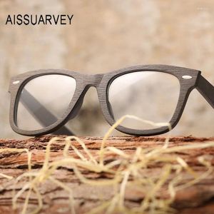 Zonnebrillen frames houten bril voor mannen handgemaakte optische bril frame rechthoek vintage recept ontwerper oog slijtage grote klassieker