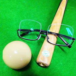 Lunettes de soleil Cadres YIMAIRUILI Billard Nine Ball Snooker Lunettes Large Champ de Vision Personnalisé MyopieHyperopieAstigmatisme Cadre YS01 230325