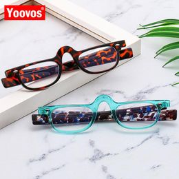 Lunettes de soleil Frames YOOVOS Vintage Lunettes Men Tendance Square Gafas Femmes Luxury Designer Clear Lentes Oculos de Grau Feminino de haute qualité