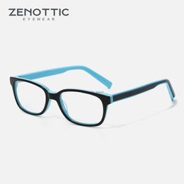 Zonnebrillen frames Zenottic Fashion Kids -bril 2024 Rechthoek Optiekframes voor 2022 Boy Girls brillen Childre