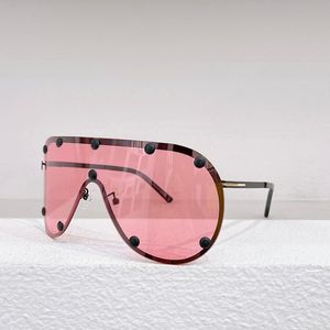 Zonnebrillen Funky zonnebrillen Designers voor mannen en vrouwen zomer 1043-stijl anti-ultraviolet retro brillenplaat frameloze bril willekeurig