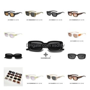Gafas de sol Marrón de metal clásico de lujo de diseño de monstruos para hombres y mujeres Protección de lentes UV400 Entrega de gota de alta calidad Otryq