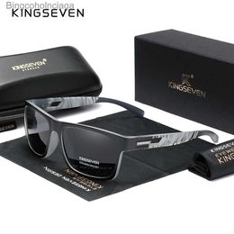 Lunettes de soleil Véritable KINGSEVEN nouveau 2023 marque Design hommes lunettes polarisées lunettes de soleil femmes UV lentille lunettes de mode Oculos de solL231225