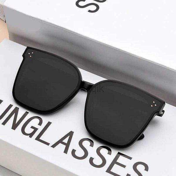 Lunettes de soleil GM Men Luxury Brand Design surdimensionné acétate polarisé UV400 Femmes Korea Style Sun Glasses 240416