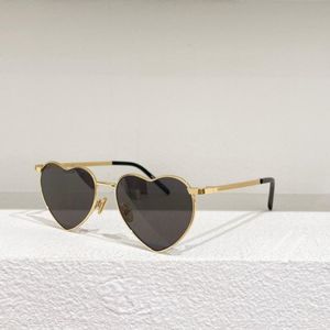 Lunettes de soleil Gold Silver Metal Coart Forme Cadre de haute qualité Myopie Femme Prescription Optical Lunes SL301 Fashion Men's Sunglass 251r